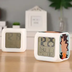 Orange Peel Colorful Mood Clock