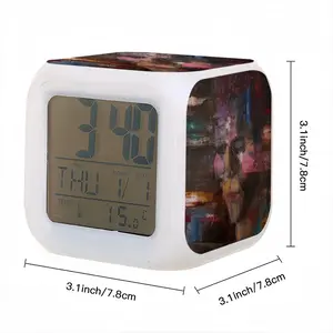 Paint Colorful Mood Clock