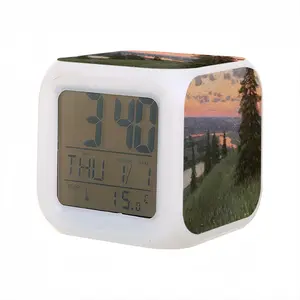 Open Spaces Of Vyatka Colorful Mood Clock