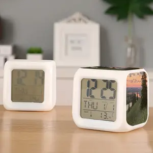 Open Spaces Of Vyatka Colorful Mood Clock