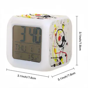 Stronger Than Ever Colorful Mood Clock