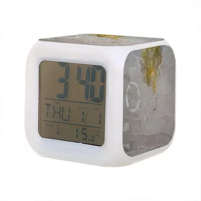 Rainy Day Colorful Mood Clock