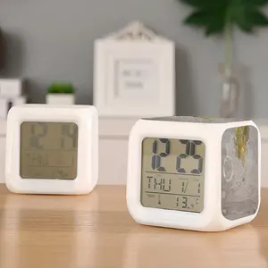 Rainy Day Colorful Mood Clock