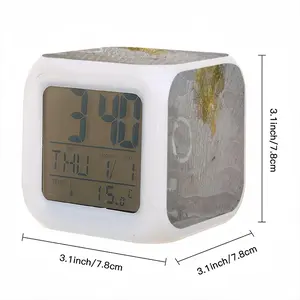 Rainy Day Colorful Mood Clock