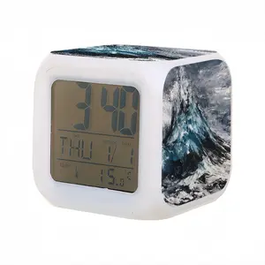 Ocean Motion Colorful Mood Clock