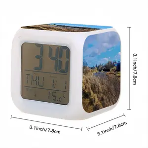 Halkirk River Thurso Colorful Mood Clock