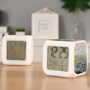 Night Dreaming Colorful Mood Clock