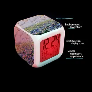 Night Dreaming Colorful Mood Clock