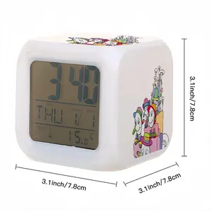 Is This Near Oz? Colorful Mood Clock