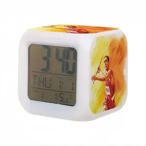 Spear Of Courage Colorful Mood Clock