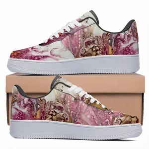 Men Raspberry Bloom Low Top Shoes