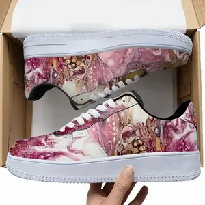 Men Raspberry Bloom Low Top Shoes