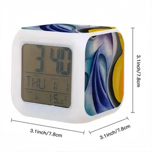 My Hokusai 17 Colorful Mood Clock