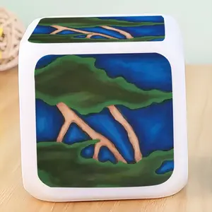 My Hokusai 6 Colorful Mood Clock