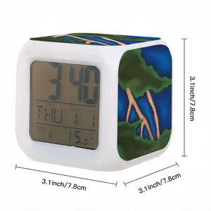 My Hokusai 6 Colorful Mood Clock