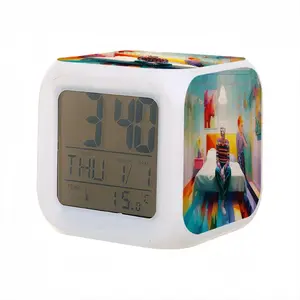 At Home 1 Colorful Mood Clock