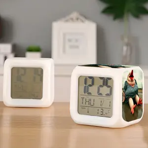 What A Beautiful Day Colorful Mood Clock