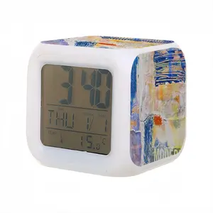 Mixed Media 2 Colorful Mood Clock