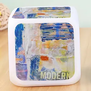 Mixed Media 2 Colorful Mood Clock