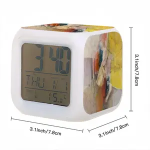 Wings Colorful Mood Clock