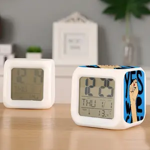 Yes We Can Colorful Mood Clock