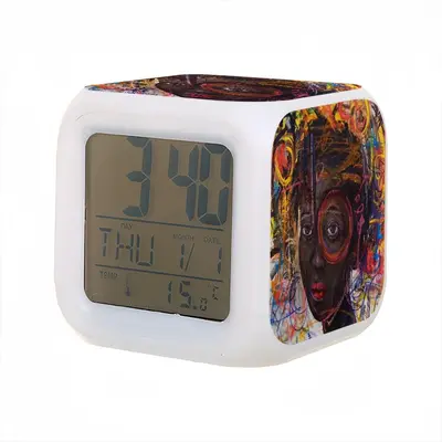 Colorful Dreams Colorful Mood Clock