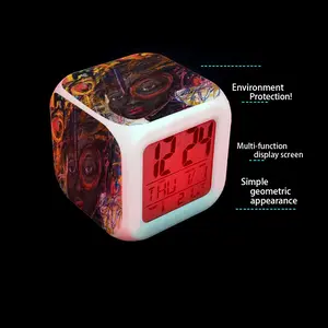 Colorful Dreams Colorful Mood Clock