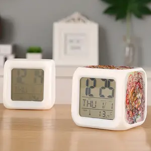 Born Again And Again Colorful Mood Clock