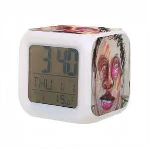 Go With The Flow Colorful Mood Clock