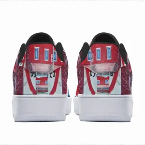 Men Red 9 Bar And Grill Low Top Shoes