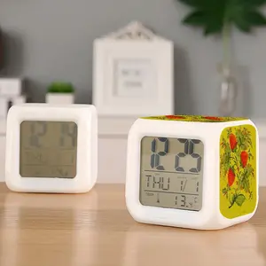 Raspberry Colorful Mood Clock