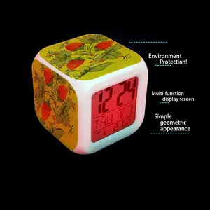 Raspberry Colorful Mood Clock