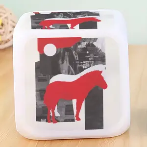 Wwf Przewalskis Horse Colorful Mood Clock