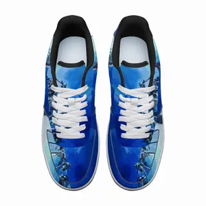 Men Miami Palms - Summer Blue Sky Sea Low Top Shoes