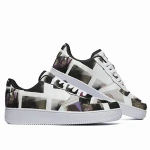 Men Printed Press Low Top Shoes