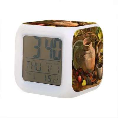 Ceramic Tableware Colorful Mood Clock