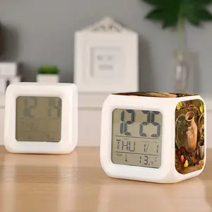 Ceramic Tableware Colorful Mood Clock