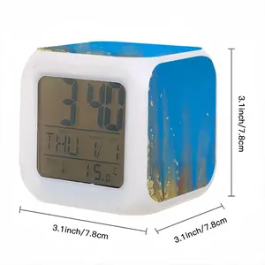 Gold Reef Colorful Mood Clock