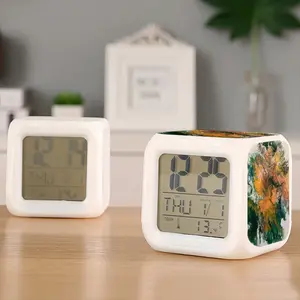 Autumn Flare Colorful Mood Clock