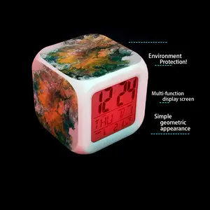 Autumn Flare Colorful Mood Clock