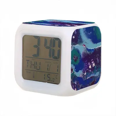 Creek Bed Colorful Mood Clock