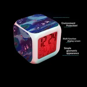 Creek Bed Colorful Mood Clock