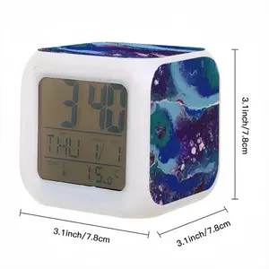 Creek Bed Colorful Mood Clock