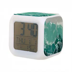 Rising Sea Colorful Mood Clock