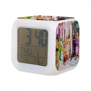 Jezebel And Ahab Colorful Mood Clock