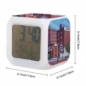 #8Th And Q Colorful Mood Clock