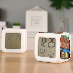 Veith Building Colorful Mood Clock