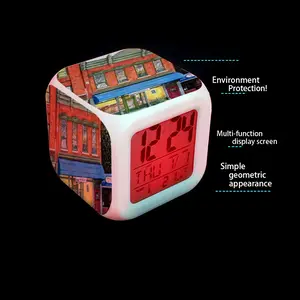 Veith Building Colorful Mood Clock