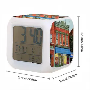 Veith Building Colorful Mood Clock