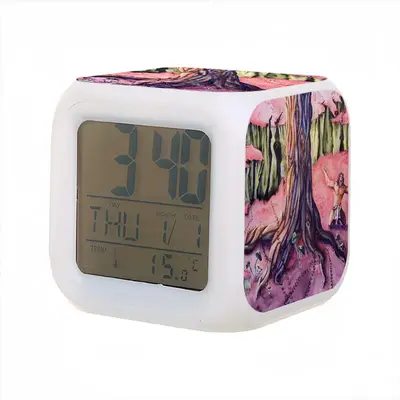 Anguish Colorful Mood Clock